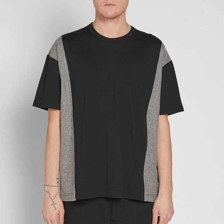 Men's Oversized Drop Shoulder 100% Knitted Cotton T-Shirt 280 Grams Heavy Cotton Blank Tee Custom Logo Ready Streetwear Solid